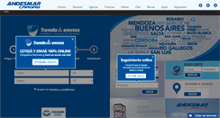 Desktop Screenshot of andesmarcargas.com